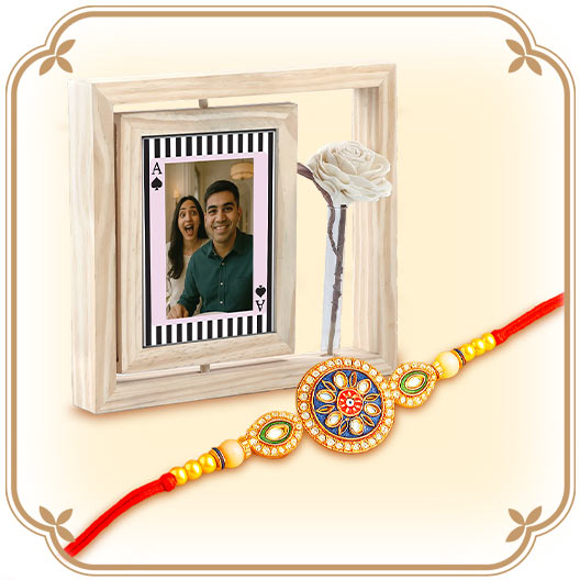 Rakhi with Personalised Gifts