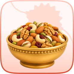 Rakhi with Dryfruits to New Zealand