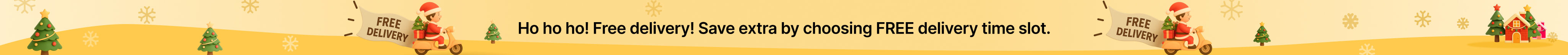 Free Delivery Banner