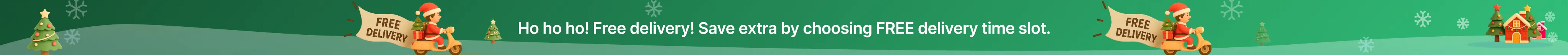 Free Delivery Banner