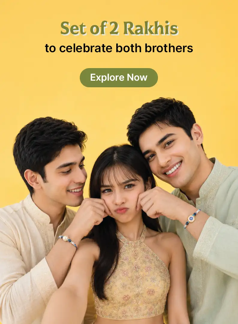 Set of 2 Rakhi