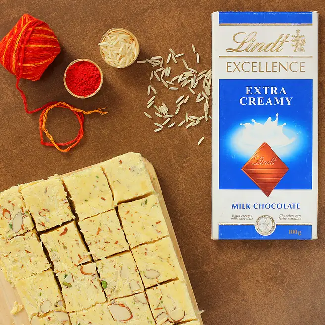 Bhai Dooj Celebration Soan Papdi And Lindt Combo