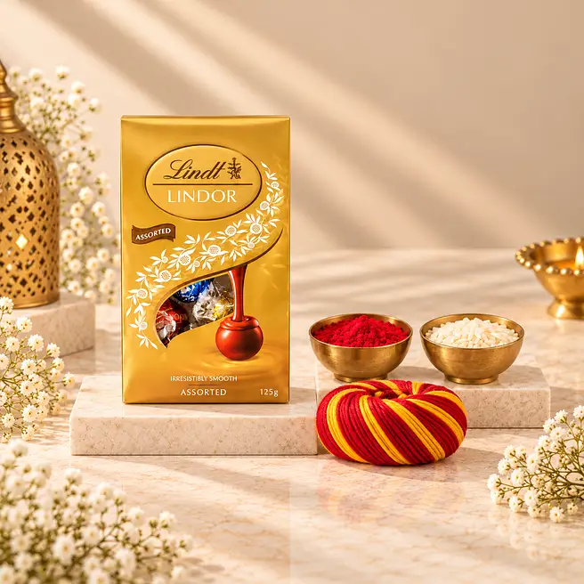 Bhaidooj Celebration With Colourful Kalava And Choco