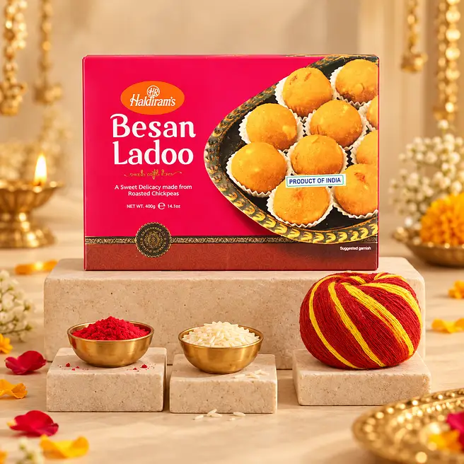 Bhaidooj Festivities With Besan Laddu