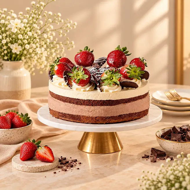 Midnight Mousse Cake