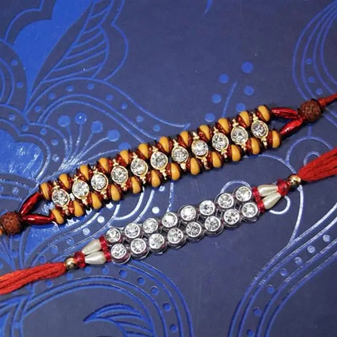 Pro Rakhi Set Of 2 Traditional Rakhi canada | Gift Set Of 2 Traditional Rakhi- FNP