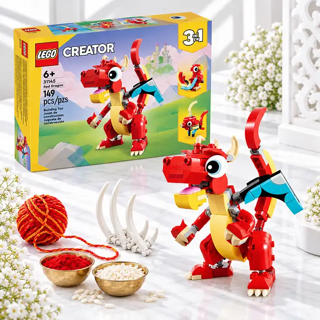 Bhai Dooj Gift with LEGO Building Set