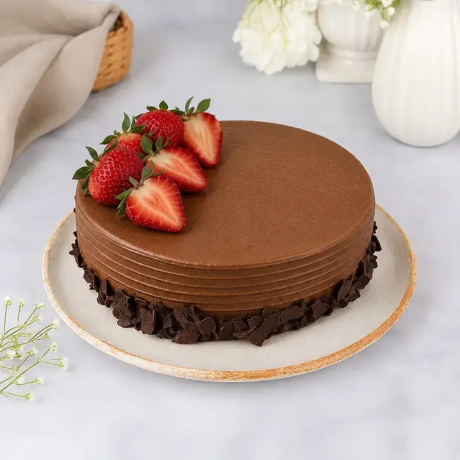 Chocolate Strawberry Cake