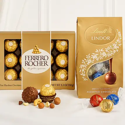 Lindt Lindor And Ferrero Rocher Combo canada | Gift Lindt Lindor