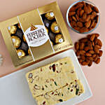 Ferrero Rocher With Almonds And Soan Papdi