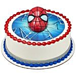 Spider Man Light Up Eyes Chocolate Hazelnut Cake