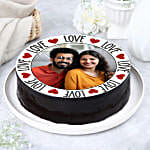 Love Special Chocolate Photo Cake Half Kg
