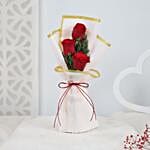 Crimson Romance Red Rose Bouquet