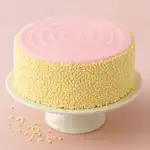 Strawberry Swirl Layer Cake