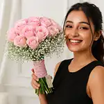 Blush Pink Avalanche Roses Bouquet