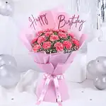 Joyful Birthday Carnation