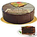 Delectable Dark Chocolate Cake