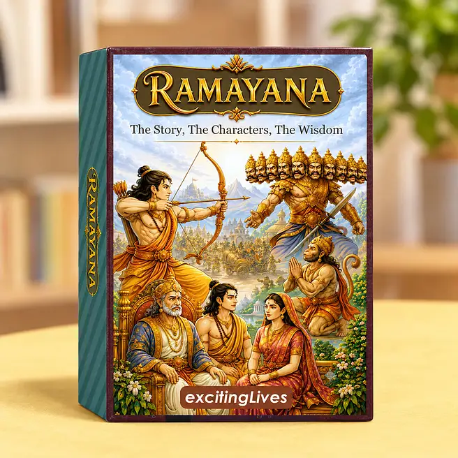 Ramayana Educational N Game Cards Set
