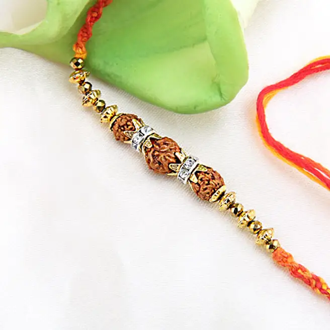 Buy/Send Rudraksh Rakhi Online- FNP