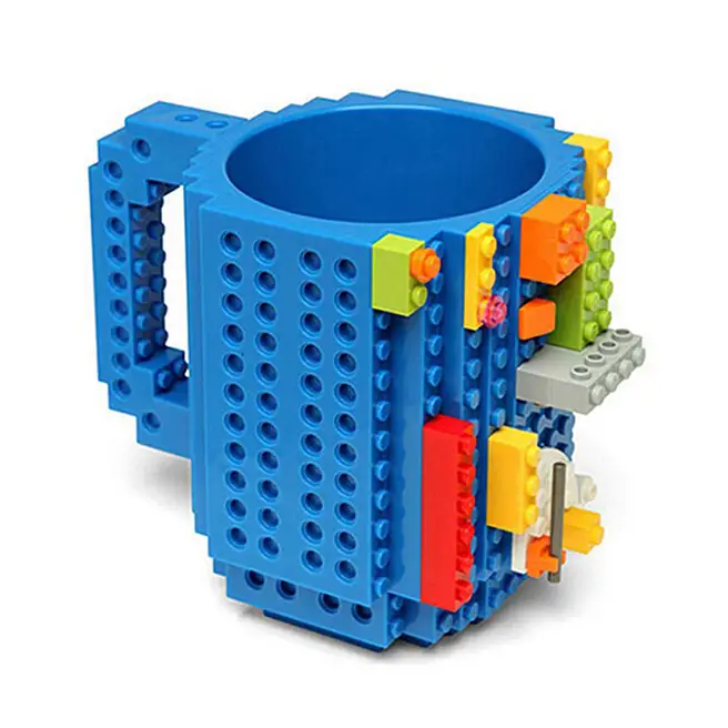Building Blocks Blue Mug