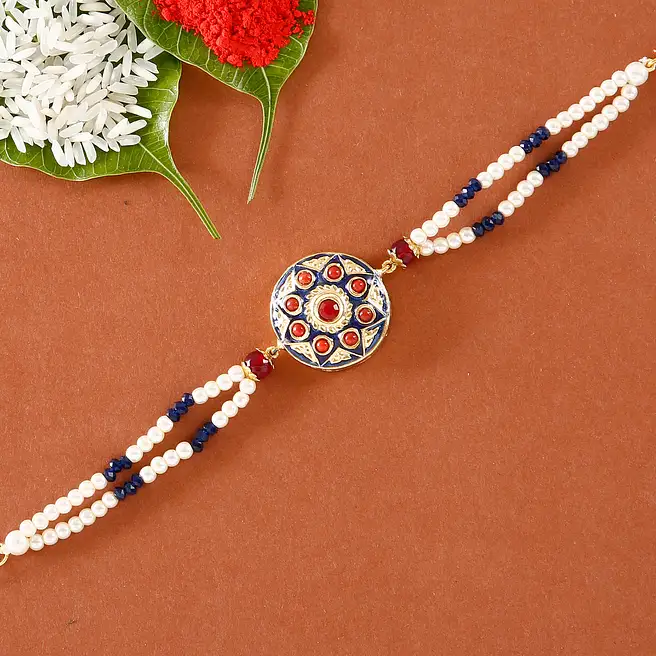 Buy/Send Elegant Designer Rakhi Online- FNP