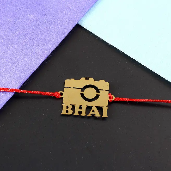 Buy/Send Photographer Bro Metal Rakhi Online- FNP