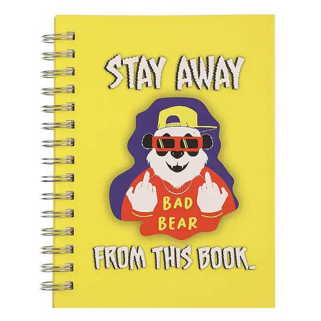 Stay Notebook Buy/Send Stay Away Spiral Notebook Online- FNP