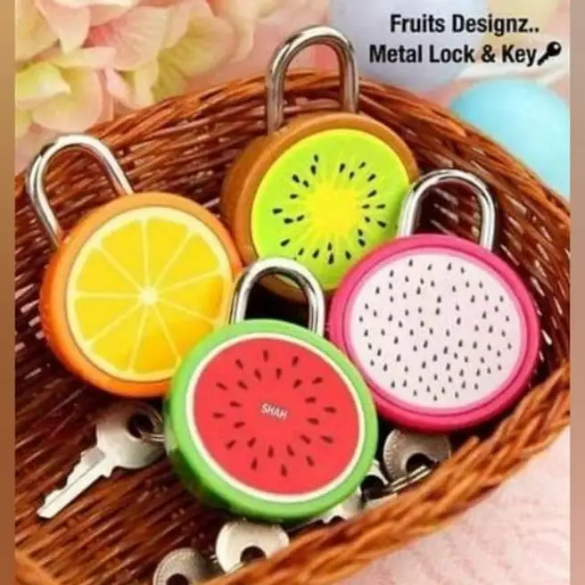 Fruit Key Rack Buy/Send Fruit Shaped Lock And Key Set Online- FNP
