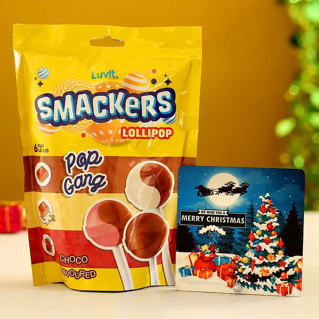 Buy/Send Christmas Table Top & Smackers Combo Online- FNP