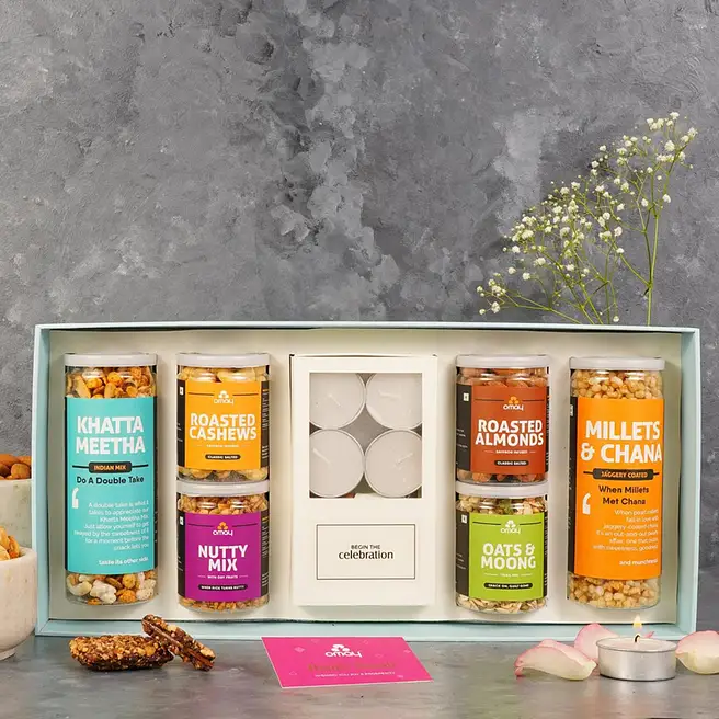 Omay Foods Mixed Delights Diwali Gift Box