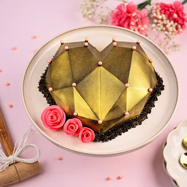 Gems Filled Heart Pinata