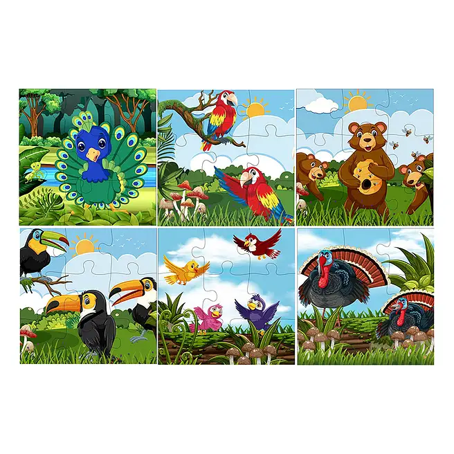 Buy/Send Fiddly's Wood Jigsaw Puzzles for Kids Online- FNP