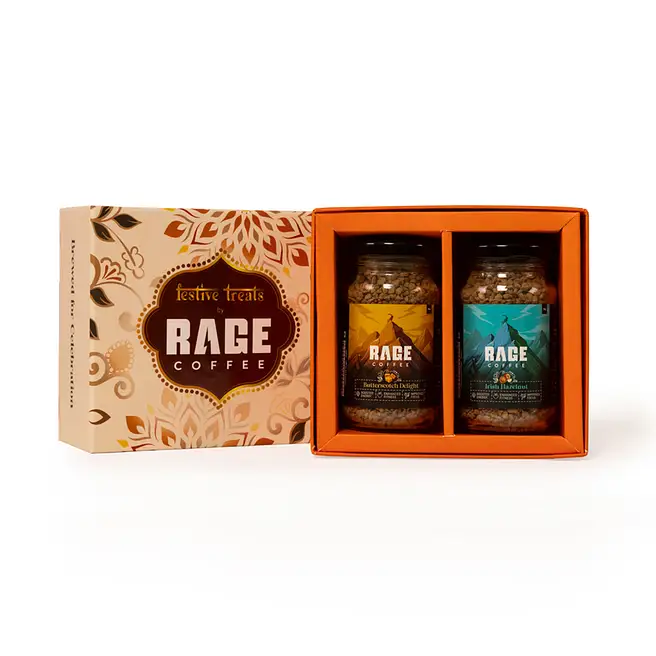 Sent Rage Buy/Send Rage Coffee Festive Treats Gift Pack Online- FNP
