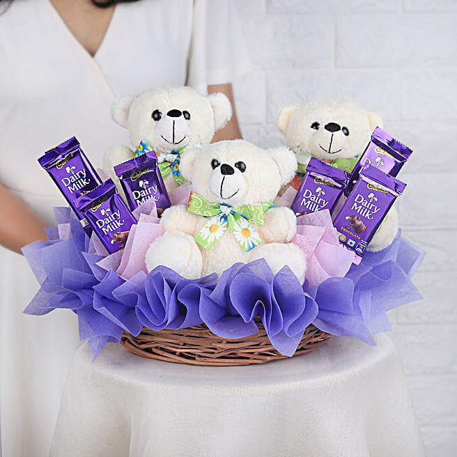 Buy/Send Basket of Joy and Chocolates Online- FNP