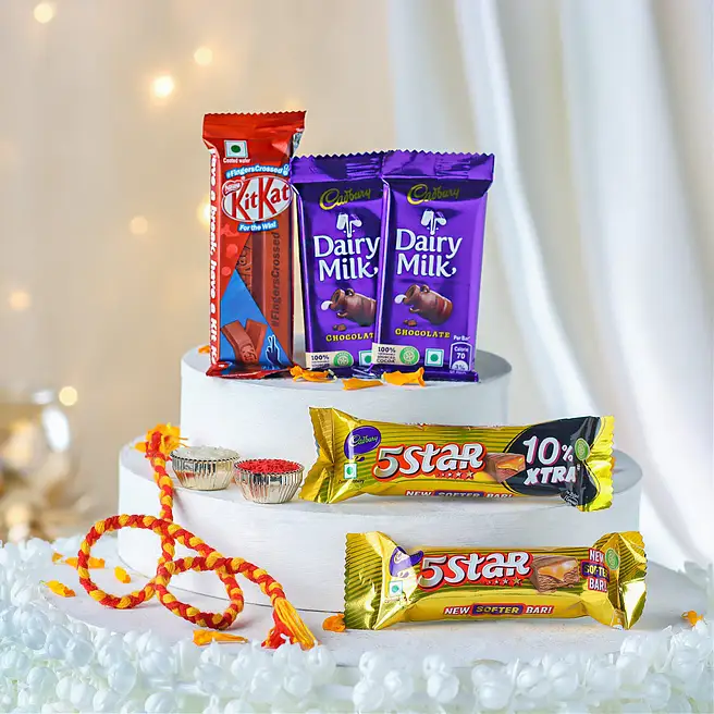 Sacred Bhaidooj Chocolatey Gift Combo