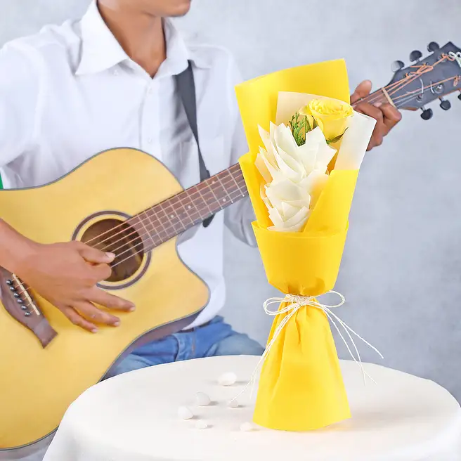 Vibrant Rose N Beautiful Melodies