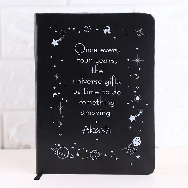 Leap Year Love Personalised Notebook