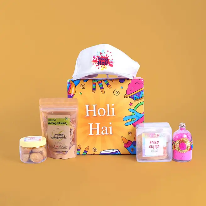 Buy/Send Sweet Savoury Holi Gift Hamper Online- FNP