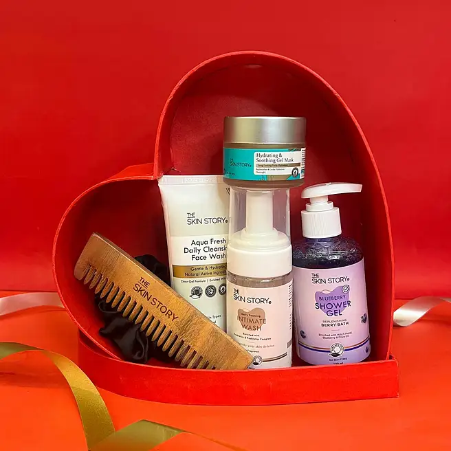 Hearty Box Buy/Send Radiant Skin Hearty Box For Her Online- FNP
