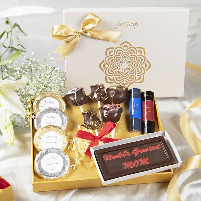 Buy/Send Mom You Deserve the Best Chocolate Hamper Online- FNP