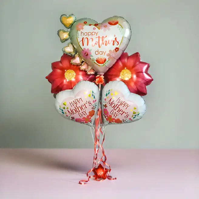 Buy/Send Happy Mothers Day Flower Balloon Bouquet Online- FNP