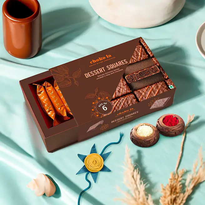 Couverture Dessert Squares Raksha Bandhan Combo