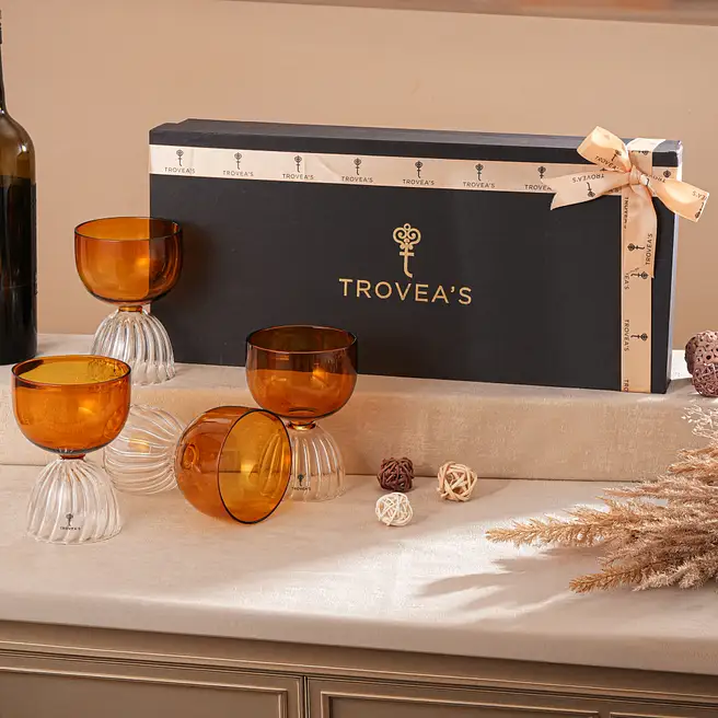 Glass Set Vip Buy/Send Refined Cocktail Glass Set Online- FNP