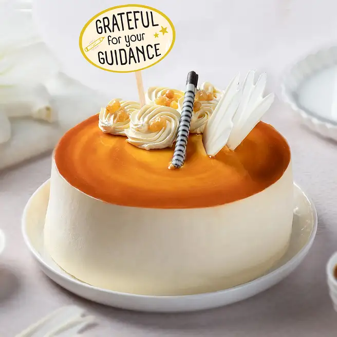 Teacher's Day Butterscotch Cake