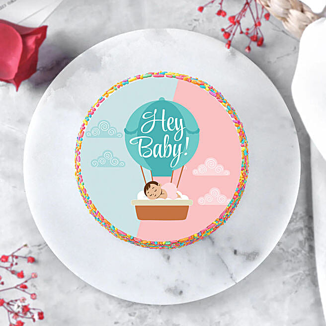 Buy/Send Hey Baby Chocolate Bento Cake Online- FNP