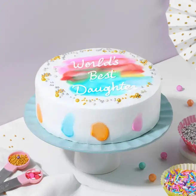 World’s Best Daughter Pineapple Cake: 1 Kg
