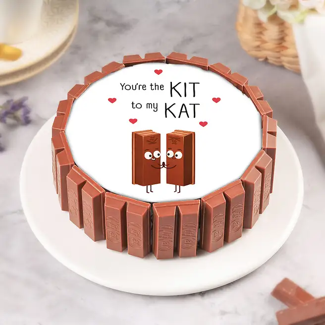 You are the Kit to My Kat Chocolate Cake