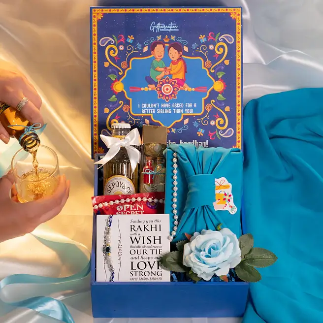 Rakhi Celebration Hamper with Gourmet Treats