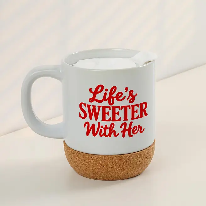 Custom Name Lifes Sweeter With Her Mug