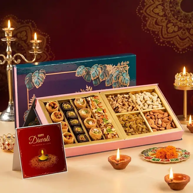 Nilambari Assorted Baklava & Dryfruit Box